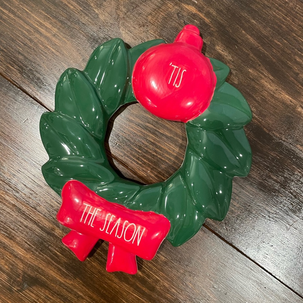 Rae Dunn Tis The Season Wreath